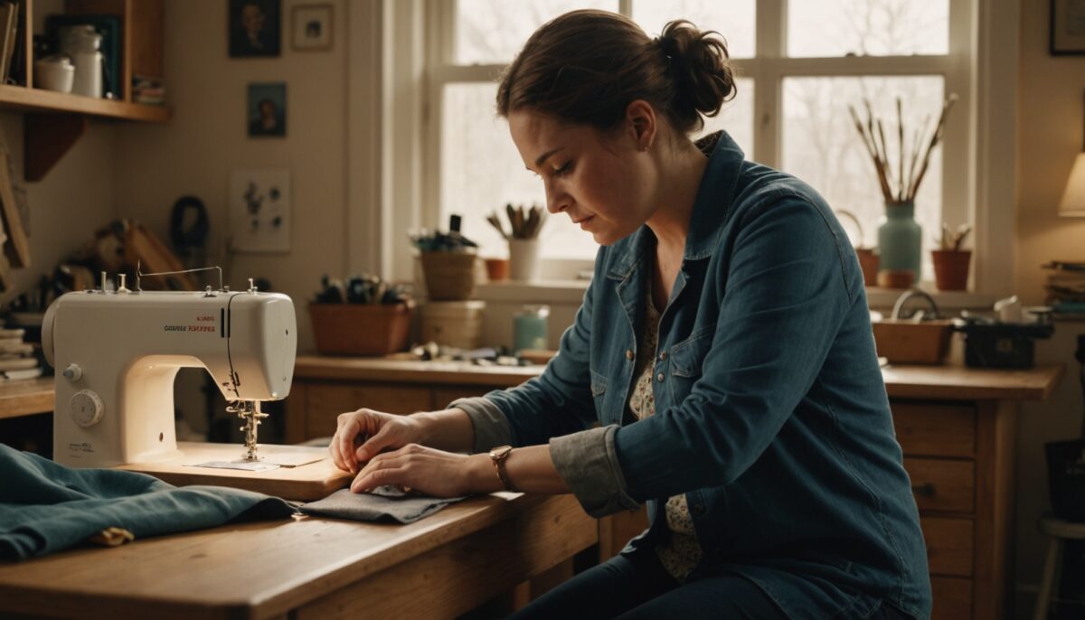 Astuce simple et efficace pour doubler parfaitement un pantalon transparent