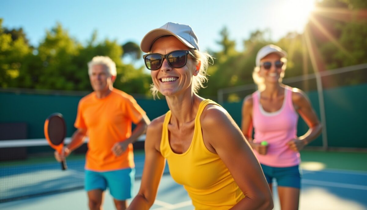 Padel et bien-être : les avantages santé pour les plus de 50 ans